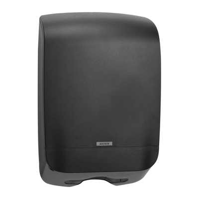 Katrin Handtuchspender System, Grösse M, schwarz,  450 x 301 x 142 mm_1