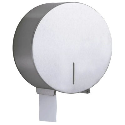Toilettenpapierrollen Spender für Jumbo Rollen,  Ø 30 cm, CNS, Edelstahl 18/10_1