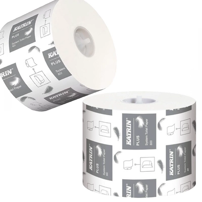 Toilettenpapier Plus System, weiss, 2-lagig,  800 Blatt_2