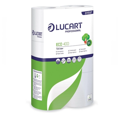Toilettenpapier weiss, 2-lagig, 400 Blatt_2