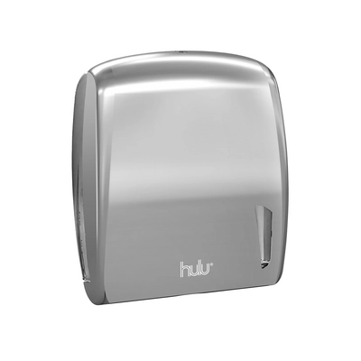 hulu Handtuchspender mit Schloss, für Z-Falz- Papier, titanium_1