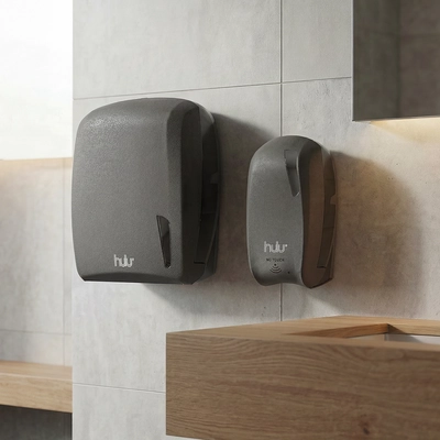 hulu Handtuchspender mit Schloss, für Z-Falz-  Papier, stone_2