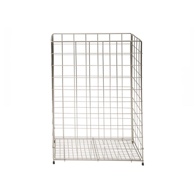 Poubelle à grille métallique petit, pliable _1