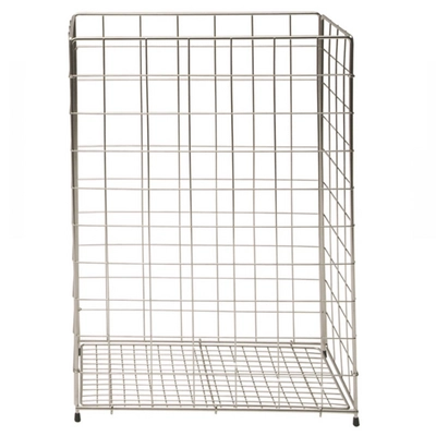 Poubelle à grille métallique grand, pliable _1