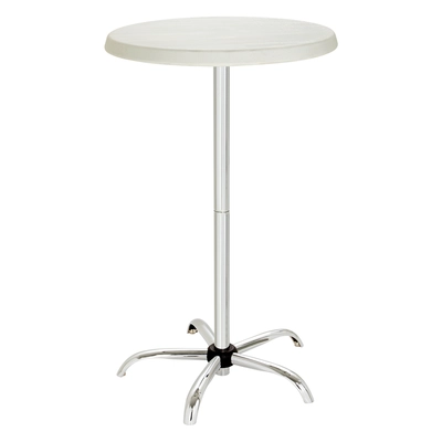 Table-Bar Party, 70 cm Ø, H: 117 cm, bâti chrome _1