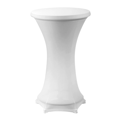 Housse pour table-bar, blanc _1