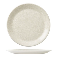 Ink Crackle Taupe Teller Coupe flach, Ø 25.25 cm 