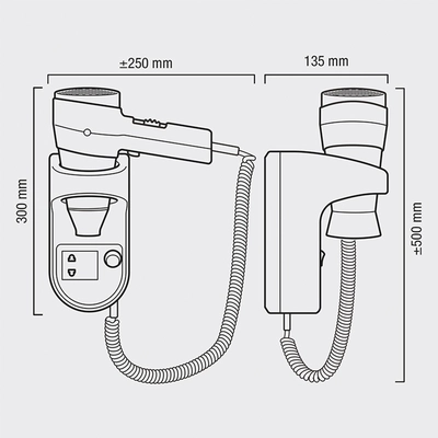 Haartrockner Action Super Plus 1600 Shaver, 1600W _3