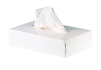Kosmetiktücher hochweiss, Zellstoffwatte,Box weiss 