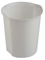 Poubelle de table, 14 cm Ø, H: 15 cm, 1.2L SAN, blanc_1