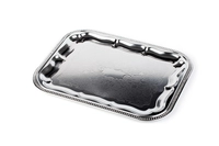 Plateau party, rectangulaire, 41x31 cm, inox, poli _1