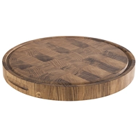 Profi Planche à buffet chêne, Ø 39 cm, H: 4.5 cm en bois chêne_1