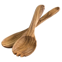 Olive Couvert à salade, L: 26.5 cm, en bois d'olivier_1