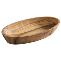 Olive Bol, 16.5 x 9.5 cm, H: 2.5 cm, en bois d'olivier_1