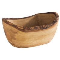 Olive Nol, 13 x 8 cm, H: 6.5 cm, en bois d'olivier_1