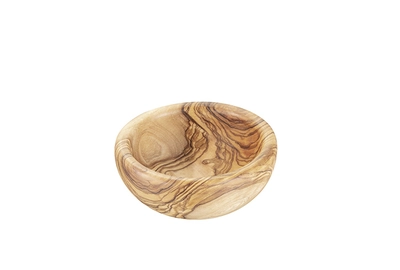 Olive Bol Ø 10 cm, H: 4 cm, 0.15 l, en bois d'olivier_1