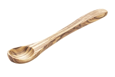 Olive Cuillère à service, L: 14 cm,  en bois d'olivier_1