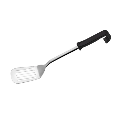 Spatule à rôtir, inox, PP, 8 x 36 cm rainurée_1