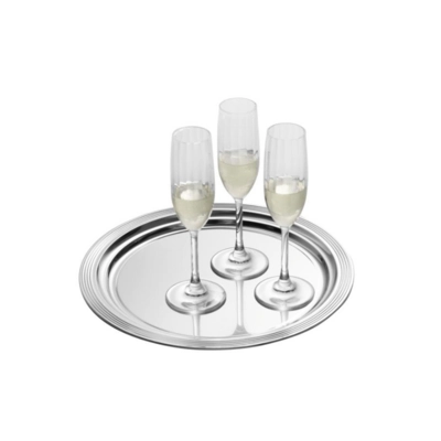 Plateau party Classic, Ø 35 cm, en inox, poli _2