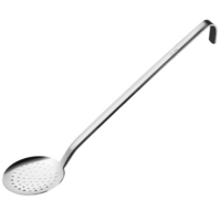 Schaumlöffel gelocht, 14 cm Ø, L: 50.5 cm 18/8 Edelstahl