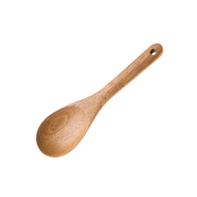 Louche en bois d'acacia, L: 23.5 cm _1