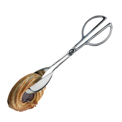 Brot-und Gebäckzange, Gesamtlänge: 25.5 cm Edelstahl, hochglanzpoliert_2