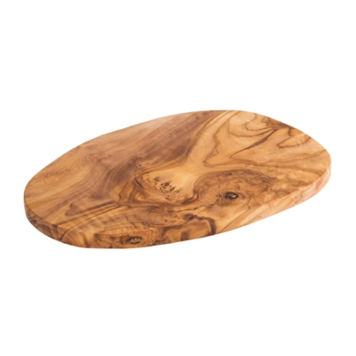 Olive Planche de service, 25.5x16.5 cm, H: 1.5 cm, en bois d'olivier_1
