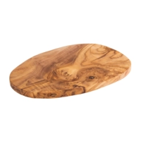 Olive Planche de service, 25.5x16.5 cm, H: 1.5 cm, en bois d'olivier
