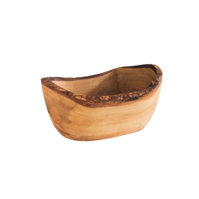 Olive Nol, 13 x 8 cm, H: 6.5 cm, en bois d'olivier_1