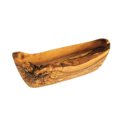 Olive Schale, 25 x 8.5 cm, H; 7.5 cm, 0.4 l, Olivenholz_1