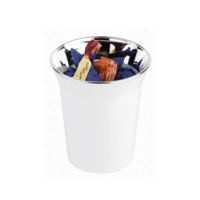 Tischreste, Besteckbehälter, Ø 13 cm, H: 15 cm SAN, weiss