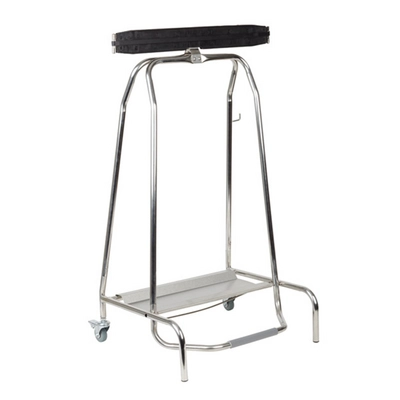 Tret-Beutelhalter, 59 x 43 cm, H: 96 cm Edelstahl_1