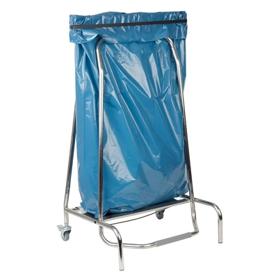 Tret-Beutelhalter, 59 x 43 cm, H: 96 cm Edelstahl_2