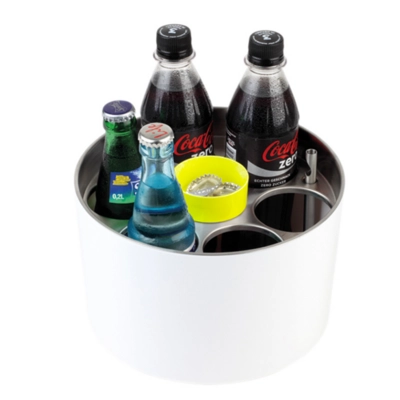 Bol récupérateur de capsules, Ø 6.5 cm, blanc, H: 3 cm, à rafraîchisseur conference réf. 9000620_2