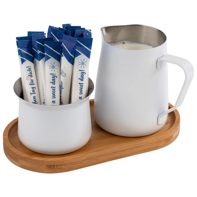 Milch- und Zucker-Set Miluro, Kanne Ø 8 cm,  H: 10 cm, 35 cl, Dose Ø 8 cm, H: 6.5 cm, 20 cl_3