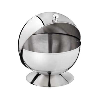 Sucrier avec couvercle à roule Ø 13.5 cm, H: 15 cm _1