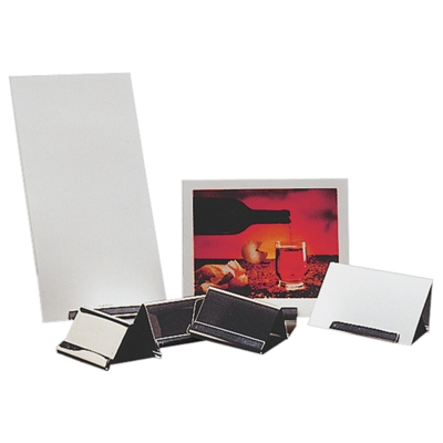 Support pour menu de table, 6.1 x 4.5 cm, H: 4 cm _1