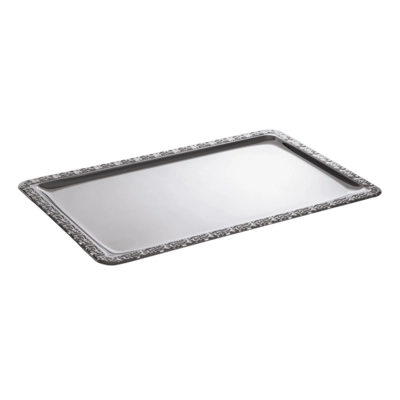 GN 1/1 Tablett Schöner Essen, 53 x 32.5 cm 18/0 Edelstahl, mit Dekorrand_1