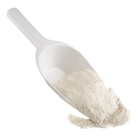 Pelle à farine, 0.7l, 35 x 13 cm, H: 6 cm polypropylène, blanc