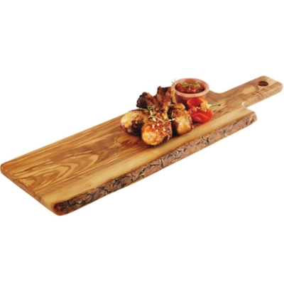 Servierbrett Olive, 40 x 15 cm, H: 1.5 cm Olivenholz_1
