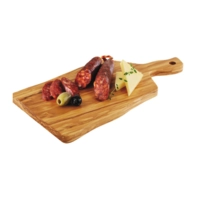 Servierbrett Olive, 25 x 16 cm, H: 1.5 cm Olivenholz