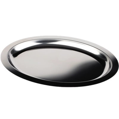 Tablett Finesse, oval, 60 x 41 cm, H: 2.5 cm, 18/0 Edelstahl_1