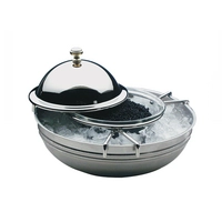 Rafraîchisseur de caviar, Ø 18 cm, H: 10 cm 