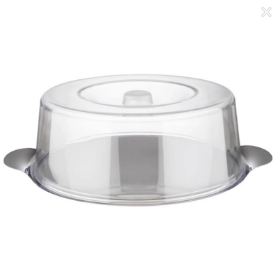 Presentoir à gâteaux avec cloche, 30cm Ø, H : 11 cm_1