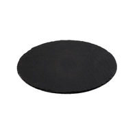 Naturschieferplatte rund Morra, Ø 38 cm,  Materialstärke 6-9mm