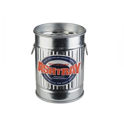 Cendrier Smoky, Ø 8,5 cm, H: 11,5 cm, inox, tôle galvanisée_1