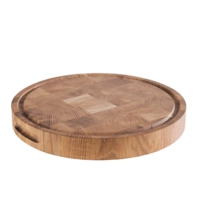 Profi Planche à buffet, chêne, Ø 33 cm, H: 4.5 cm 