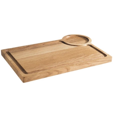 Servierbrett Oak, 37 x 25 cm, H: 2 cm Eichenholz_1
