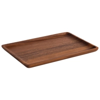 Planche de présentation, 25 x 17 cm, H: 1.5 cm, en bois d'acacia