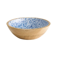 Schale Mango schwarz, Ø 24 cm, H: 7.5 cm, 1.1l 